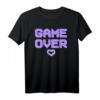 GAME OVER E-Girl E-Boy Gaming Style T-Shirt - Harajuku Kawaii Vaporwave Influencer Mode für Anime Fans & Japan Enthusiasten