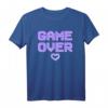 GAME OVER E-Girl E-Boy Gaming Style T-Shirt - Harajuku Kawaii Vaporwave Influencer Mode für Anime Fans & Japan Enthusiasten
