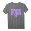 GAME OVER E-Girl E-Boy Gaming Style T-Shirt - Harajuku Kawaii Vaporwave Influencer Mode für Anime Fans & Japan Enthusiasten