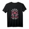 Level 16 Jahre Mädchen Gamer Girl Zocker 2007 Geburtstag T-Shirt – Perfektes Geschenk für Teenager-Gamerinnen zum 16. Geburtstag