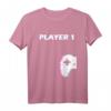 Player1 - Pärchen Valentinstag Gamer Partner T-Shirt – Lustiges Gaming Geschenk für Ehemann, Verlobten & Freund zum Valentinstag & Geburtstag