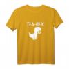 Tea-Rex Trinkender Tyrannosaurus Dinosaurier T-Shirt – Lustiges Geschenk für Dinosaurier-Liebhaber, Kinder & Erwachsene zu Geburtstag, Weihnachten & Jahrestag