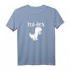 Tea-Rex Trinkender Tyrannosaurus Dinosaurier T-Shirt – Lustiges Geschenk für Dinosaurier-Liebhaber, Kinder & Erwachsene zu Geburtstag, Weihnachten & Jahrestag