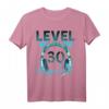Level 30 Jahre Geburtstag Gamer T-Shirt für Männer & Frauen – Perfektes Geschenk für Zocker, Lanparty & Gaming Fans