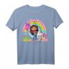 HapOwl T-Shirt - 6. Geburtstag Gabby’s Dollhouse Katzen-Party Shirt für Kinder