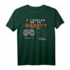 Herren Leveled Up To Daddy 2021 Gamer Schwangerschaft Ankündigung T-Shirt – Perfektes Geschenk für werdende Väter & Baby-Shower-Events