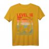 16. Geburtstag Jungen - Level 16 Unlocked Gamer T-Shirt für Teenager, Gaming Party & LAN-Party Outfit