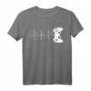 Gamer Herzschlag Videospieler Controller Konsole Nerd Gamer T-Shirt - Perfektes Geschenk für Zocker, Nerds und Gaming-Fans