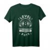Kinder Geburtstagsshirt Level 8 Jahre für Jungen - Gamer Headset Motiv, cooles Geschenk zum 8. Geburtstag & LAN-Party