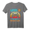 Kinder Gamer Geburtstag Level 8 Jahre Jungen Gamer T-Shirt - Perfektes Geschenk zum 8. Geburtstag, für LAN-Partys und Gaming-Fans