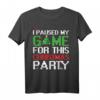 Lustiges Gamer Weihnachts T-Shirt für Jungen und Herren mit Spruch - Perfekt für Weihnachten, Weihnachtsfeiern & als Geschenk für Videospiel-Fans