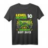 Level 10 Jahre Geburtstagsshirt für Jungen Gamer - Coole Gaming Controller Geburtstags T-Shirt für den 10. Geburtstag 2013