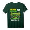 Level 10 Jahre Geburtstagsshirt für Jungen Gamer - Coole Gaming Controller Geburtstags T-Shirt für den 10. Geburtstag 2013