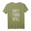 Heavy Fucking Metal - Head Banger Death Rockstar Gothic T-Shirt für Metal- und Rockfans, Perfektes Geschenk für Gigs und Partys