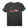 Deutschland und Niederlande Holland Fahne Flaggen T-Shirt - Stolz auf doppelte Staatsbürgerschaft, perfekt für Reisen & Integration