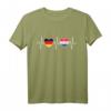Deutschland und Niederlande Holland Fahne Flaggen T-Shirt - Stolz auf doppelte Staatsbürgerschaft, perfekt für Reisen & Integration