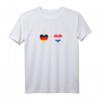 Deutschland und Niederlande Holland Fahne Flaggen T-Shirt - Stolz auf doppelte Staatsbürgerschaft, perfekt für Reisen & Integration