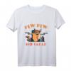 Coole Katze Pew Pew Pistole T-Shirt - Buntes Katzendesign für Partys, Tierliebhaber und alle, die das Leben nicht zu ernst nehmen