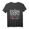 Essen Schlafen Geburtshilfe Design für Hebammen T-Shirt – Perfektes Geschenk für Geburtshelferinnen und Babysitter