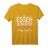 Essen Schlafen Geburtshilfe Design für Hebammen T-Shirt – Perfektes Geschenk für Geburtshelferinnen und Babysitter