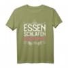 Essen Schlafen Geburtshilfe Design für Hebammen T-Shirt – Perfektes Geschenk für Geburtshelferinnen und Babysitter