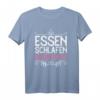Essen Schlafen Geburtshilfe Design für Hebammen T-Shirt – Perfektes Geschenk für Geburtshelferinnen und Babysitter