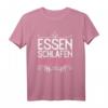 Essen Schlafen Geburtshilfe Design für Hebammen T-Shirt – Perfektes Geschenk für Geburtshelferinnen und Babysitter