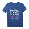 Essen Schlafen Geburtshilfe Design für Hebammen T-Shirt – Perfektes Geschenk für Geburtshelferinnen und Babysitter