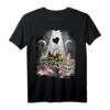 Goth Leopard-Gecko T-Shirt mit Kronenhauptstück - Auffälliges Gothic Tiermotiv für Fashion-Fans