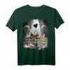 Goth Leopard-Gecko T-Shirt mit Kronenhauptstück - Auffälliges Gothic Tiermotiv für Fashion-Fans