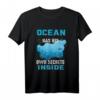 OCEAN IM INNEREN HAT SEINE EIGENEN GEHEIMNISSE T-Shirt – Für Taucher, Segler & Meeresliebhaber, inspiriert von den Geheimnissen des Meeres