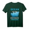 OCEAN IM INNEREN HAT SEINE EIGENEN GEHEIMNISSE T-Shirt – Für Taucher, Segler & Meeresliebhaber, inspiriert von den Geheimnissen des Meeres