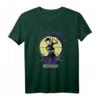 HapOwl Wednesday Playing Celo T-Shirt mit Glasfenster - Lizenziertes Addams-Familien Merchandise für Fans