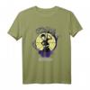 HapOwl Wednesday Playing Celo T-Shirt mit Glasfenster - Lizenziertes Addams-Familien Merchandise für Fans