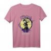 HapOwl Wednesday Playing Celo T-Shirt mit Glasfenster - Lizenziertes Addams-Familien Merchandise für Fans