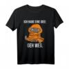 Ich Habe Eine Idee Geh Weh Sarkastisch Lustiges Katzen Schlaf T-Shirt – Perfektes Geschenk für Katzenliebhaber, Schlaf- und Nickerchen-Fans, Humor und Sarkasmus