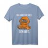 Ich Habe Eine Idee Geh Weh Sarkastisch Lustiges Katzen Schlaf T-Shirt – Perfektes Geschenk für Katzenliebhaber, Schlaf- und Nickerchen-Fans, Humor und Sarkasmus