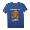 Ich Habe Eine Idee Geh Weh Sarkastisch Lustiges Katzen Schlaf T-Shirt – Perfektes Geschenk für Katzenliebhaber, Schlaf- und Nickerchen-Fans, Humor und Sarkasmus
