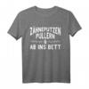 Lustiges Schlafen Gehen T-Shirt mit Aufschrift 'Zähneputzen Pullern & Ab Ins Bett' – Perfektes Geschenk für Familie, Kinder und Teenager zu Geburtstag & Weihnachten
