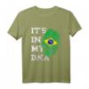 Es Ist In Meiner DNA Brasilien - Brasilianisches Wurzel T-Shirt für Brasilianer, Fans und Reisebegeisterte