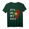 Es Ist In Meiner DNA Portugal Genetik Portugiese Wurzeln T-Shirt – Stolz auf portugiesische Herkunft & als Geschenk für Familie & Freunde