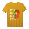Es Ist In Meiner DNA Portugal Genetik Portugiese Wurzeln T-Shirt – Stolz auf portugiesische Herkunft & als Geschenk für Familie & Freunde