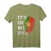 Es Ist In Meiner DNA Portugal Genetik Portugiese Wurzeln T-Shirt – Stolz auf portugiesische Herkunft & als Geschenk für Familie & Freunde