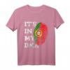 Es Ist In Meiner DNA Portugal Genetik Portugiese Wurzeln T-Shirt – Stolz auf portugiesische Herkunft & als Geschenk für Familie & Freunde