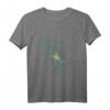 DNA Helix Genetik Desoxyribonukleinsäure Molekül T-Shirt - Wissenschaftliches Design für Biologie- und Genetikfans