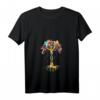 Damen Baum des Lebens DNA T-Shirt mit V-Ausschnitt – Naturwissenschaftliches Design für Umweltschützer & Wissenschaftsfreunde