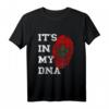 Es Ist In Meiner DNA Marokko Genetik Marokkaner Wurzeln T-Shirt – Stolz auf marokkanische Herkunft & afrikanische Wurzeln