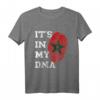 Es Ist In Meiner DNA Marokko Genetik Marokkaner Wurzeln T-Shirt – Stolz auf marokkanische Herkunft & afrikanische Wurzeln
