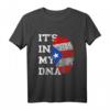 Es Ist In Meiner DNA Puerto Ricaner Genetik - Stolz auf Puerto Rico T-Shirt für Boricua & Puerto Ricaner, perfektes Geschenk für Reisen, Familie & Freunde