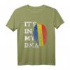 Es Ist In Meiner DNA Rumänien Genetik Rumäne Fingerabdruck T-Shirt - Stolz auf rumänische Wurzeln & Kultur